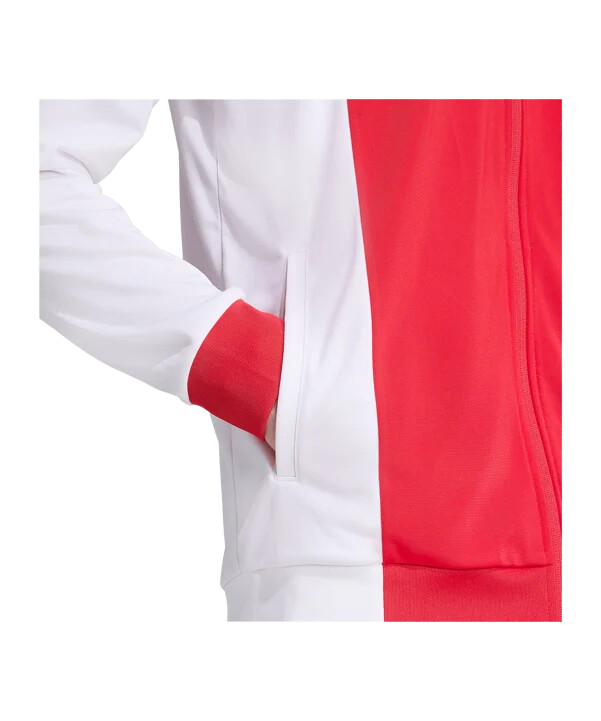 mikina adidas ajax amsterdam dann track white