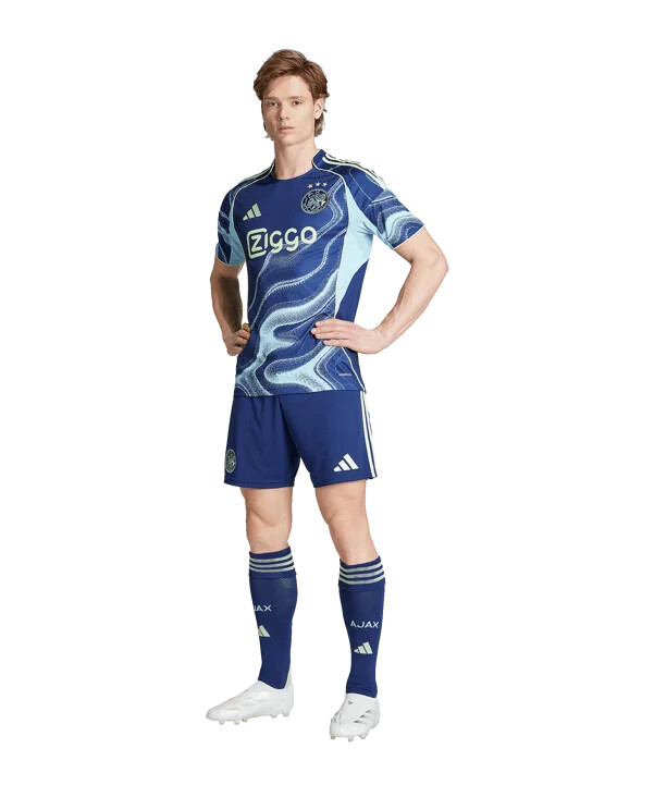 venkovní dres adidas ajax amsterdam 20252026 modrý