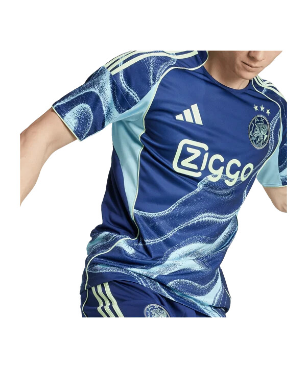 venkovní dres adidas ajax amsterdam 20252026 modrý