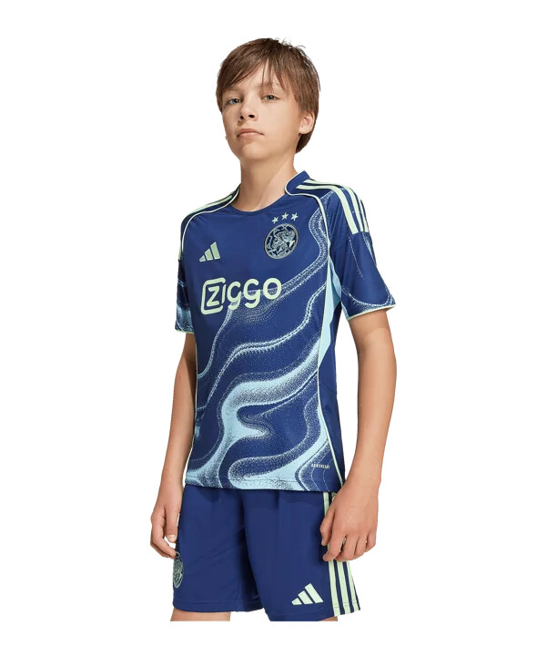 dětský venkovní dres adidas ajax amsterdam 20252026 modrý
