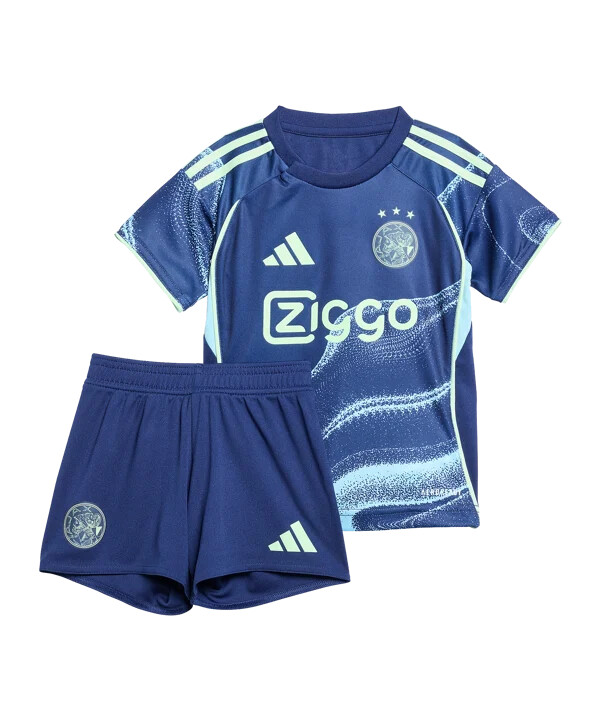 dětský venkovní dres adidas ajax amsterdam 20252026 modrý