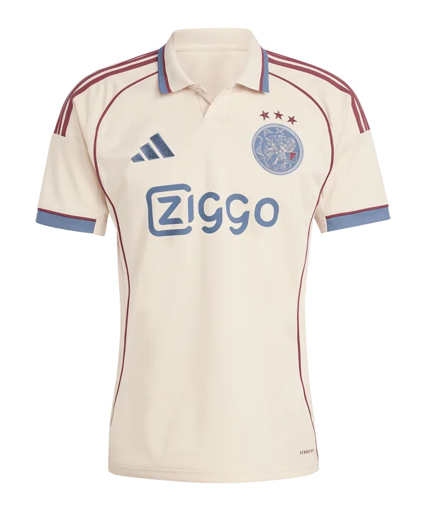 dres adidas ajax amsterdam 3. ročník 20252026 béžový