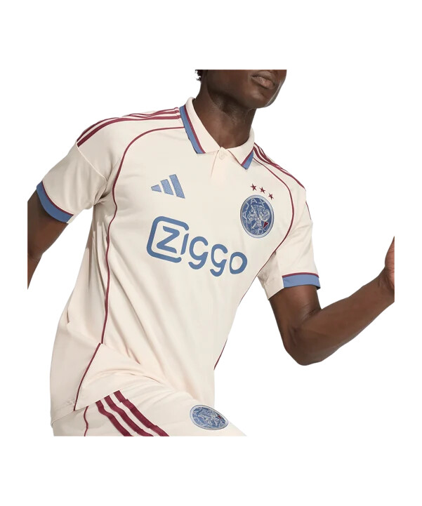 dres adidas ajax amsterdam 3. ročník 20252026 béžový