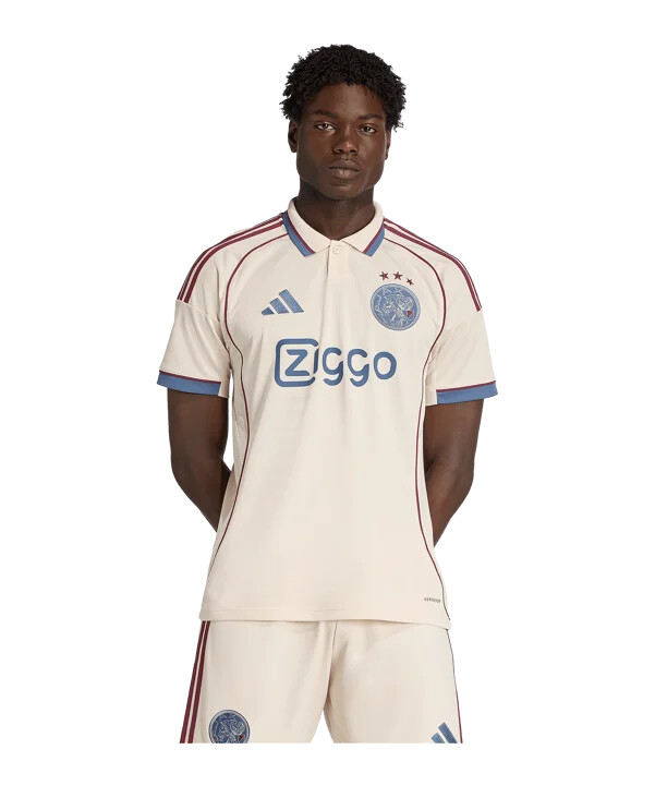 dres adidas ajax amsterdam 3. ročník 20252026 béžový