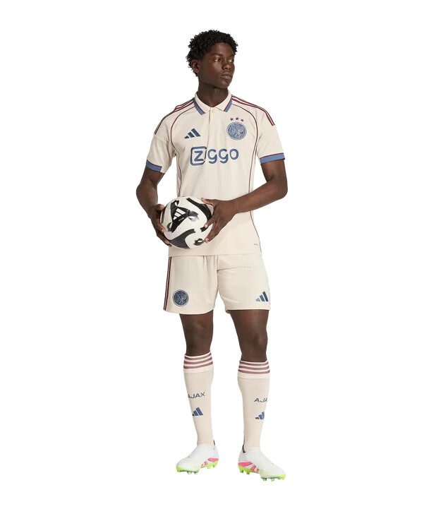 dres adidas ajax amsterdam 3. ročník 20252026 béžový