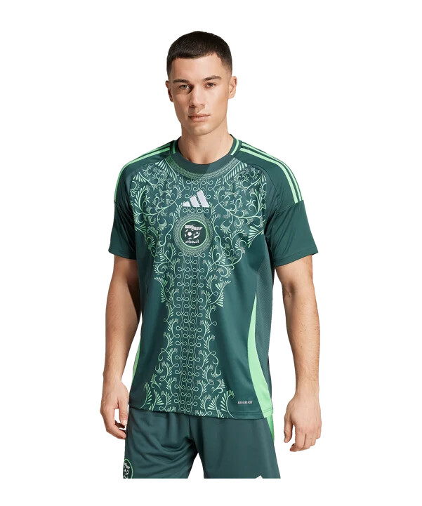 venkovní dres adidas alžírsko 2024 zelený