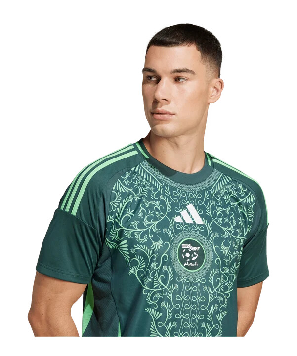 venkovní dres adidas alžírsko 2024 zelený