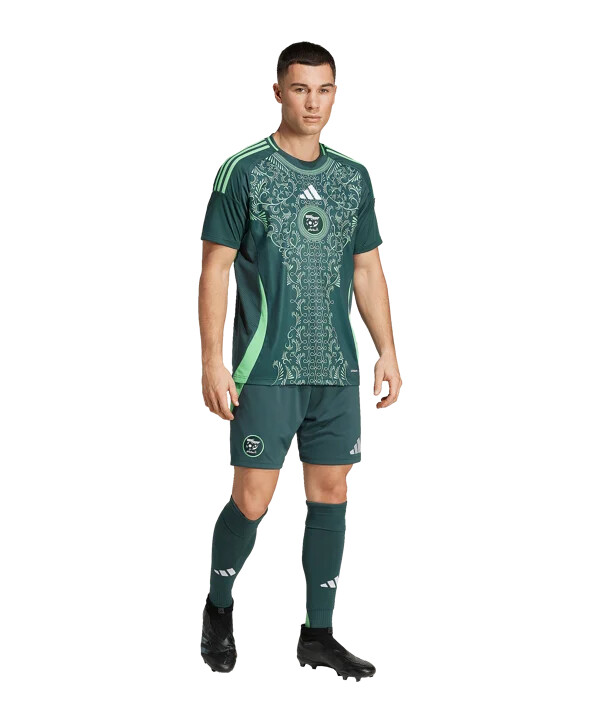 venkovní dres adidas alžírsko 2024 zelený