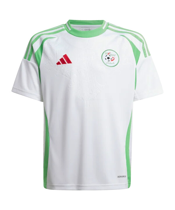 dětský domácí dres adidas alžírsko 2024 bílý