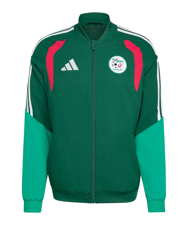 adidas algeria tiro prezentační bunda zelená