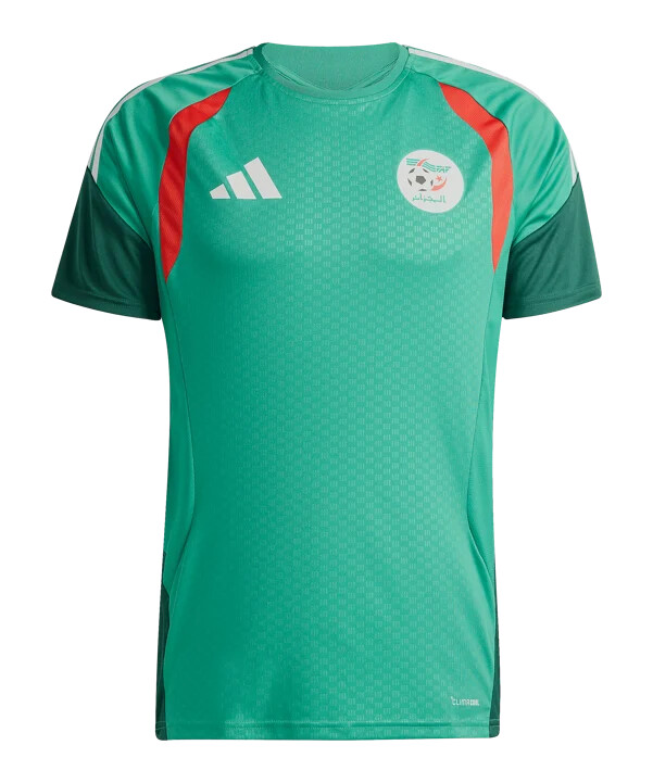 tréninkové tričko adidas algeria tiro zelené
