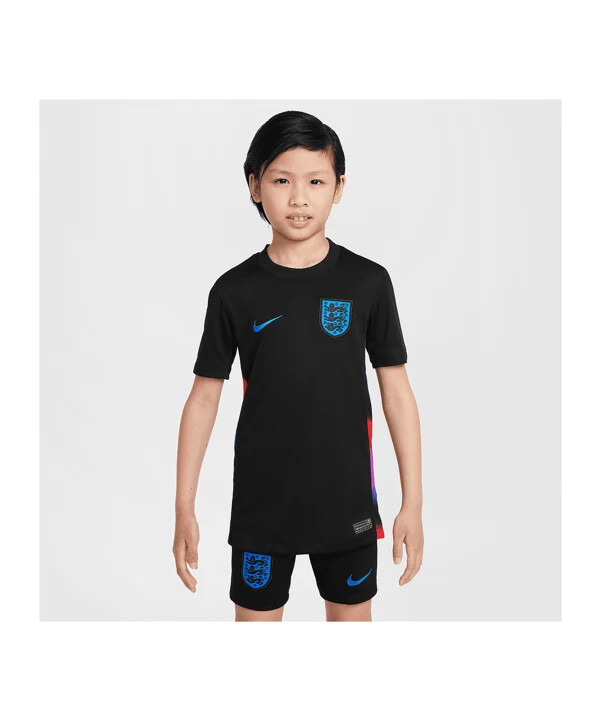 dětský venkovní dres nike england 2025 černý f010