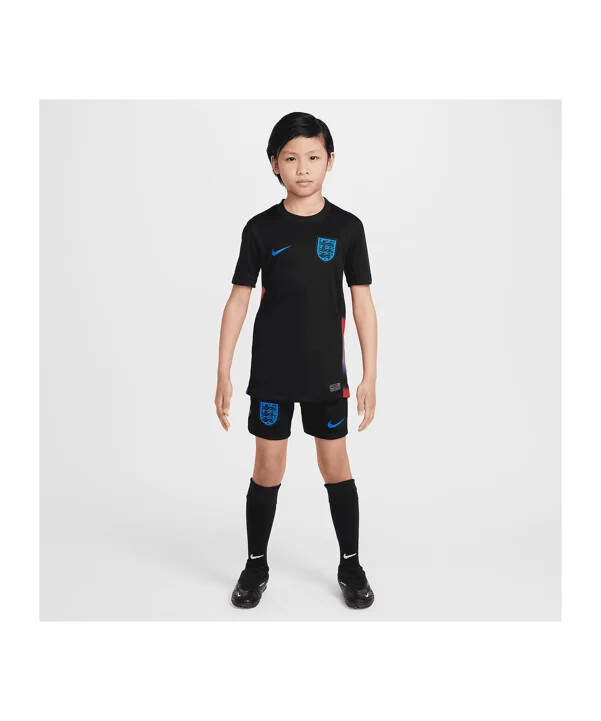 dětský venkovní dres nike england 2025 černý f010