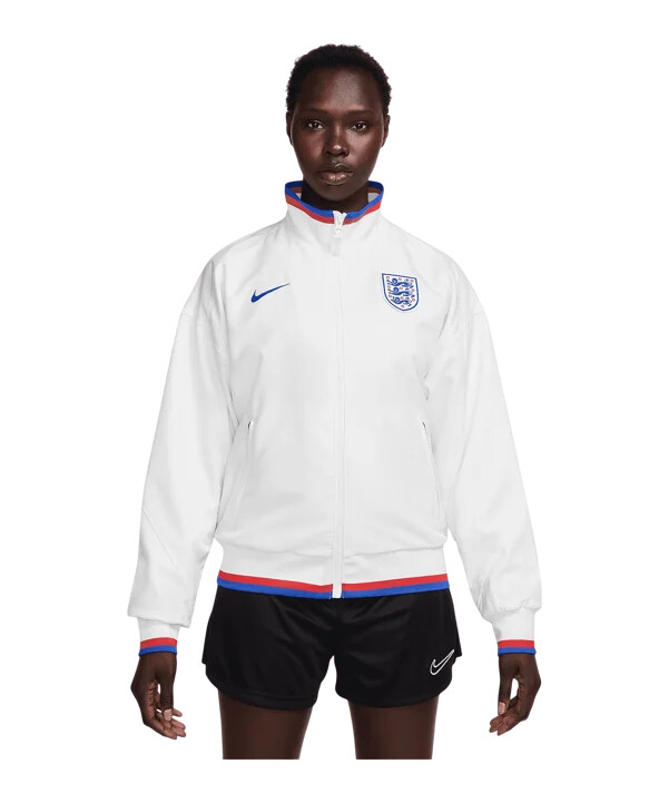 dámská bunda nike england anthem home 2025 f100 bílá