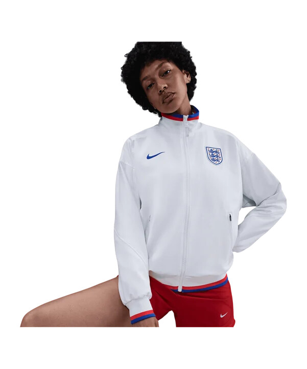 dámská bunda nike england anthem home 2025 f100 bílá