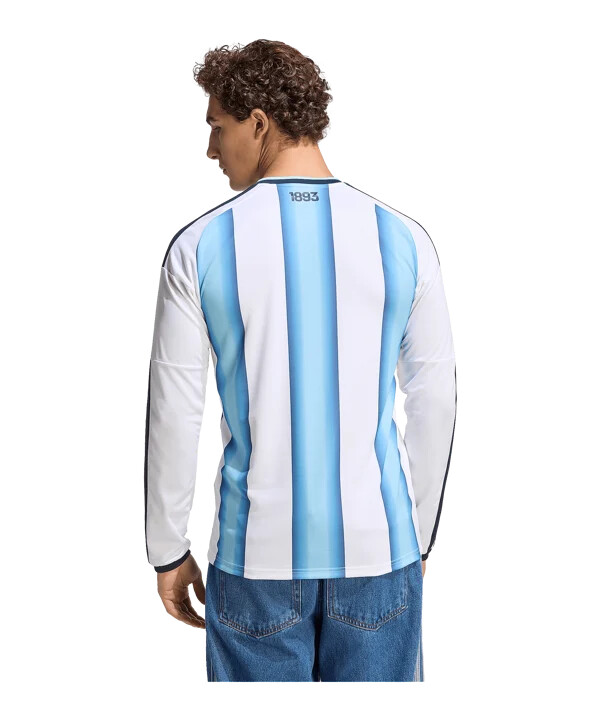 adidas argentina s dlouhým rukávem domácí dres mistrovství světa 2026 bílý