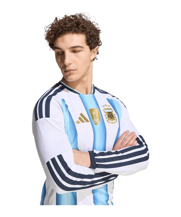 adidas argentina s dlouhým rukávem domácí dres mistrovství světa 2026 bílý