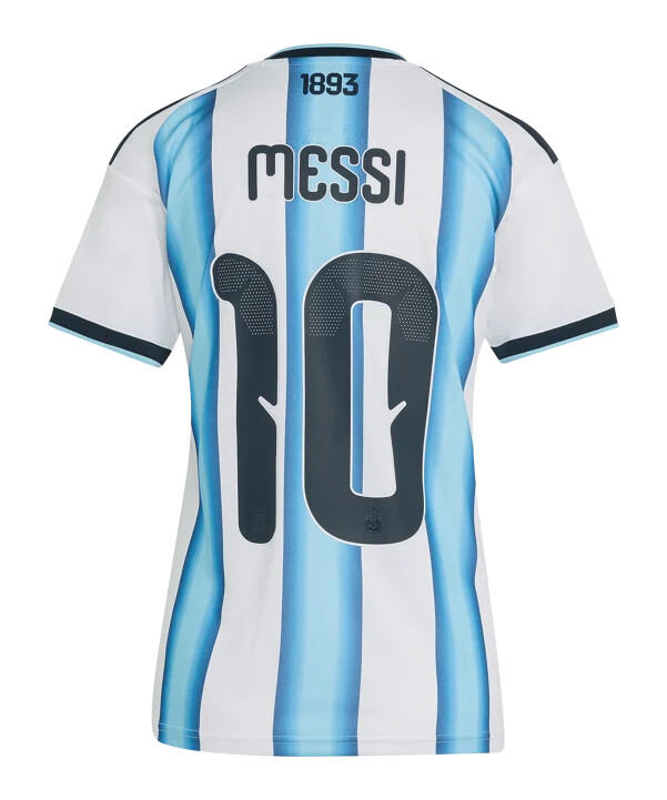 dámský domácí dres adidas argentina messi pro mistrovství světa ve fotbale 2026 bílý