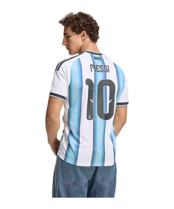 adidas argentina messi domácí dres mistrovství světa 2026 bílý