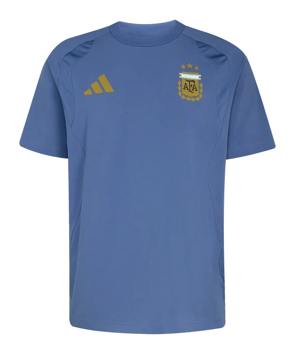 modré cestovní tričko adidas argentina tiro