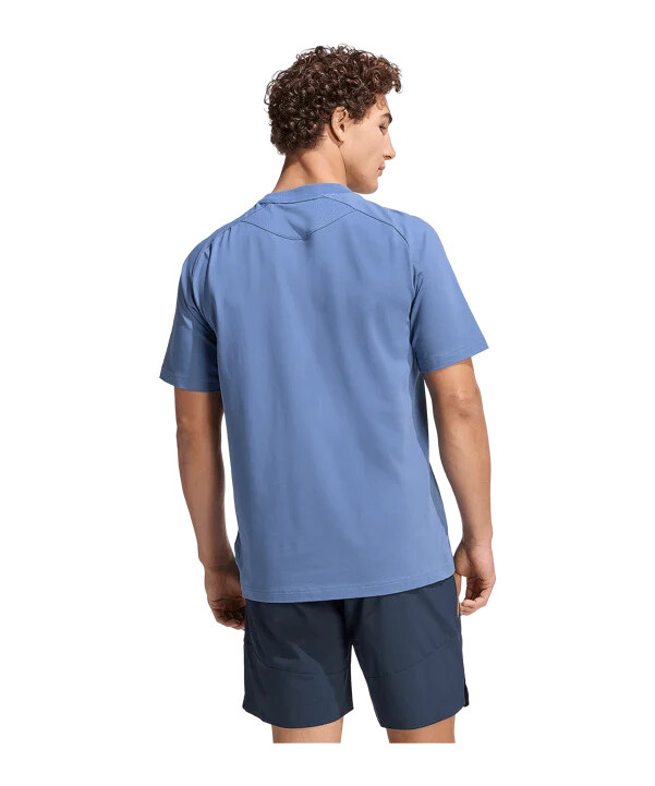 modré cestovní tričko adidas argentina tiro