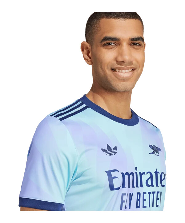 dres adidas originals fc arsenal londýn pro 3. ročník 20242025 tyrkysový