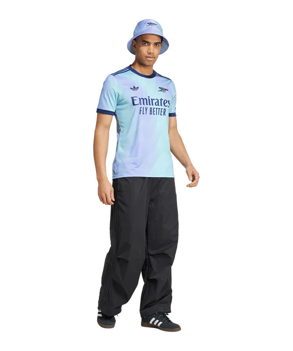 dres adidas originals fc arsenal londýn pro 3. ročník 20242025 tyrkysový