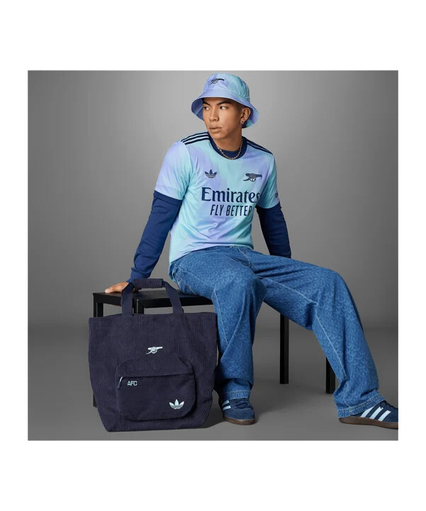 dres adidas originals fc arsenal londýn pro 3. ročník 20242025 tyrkysový