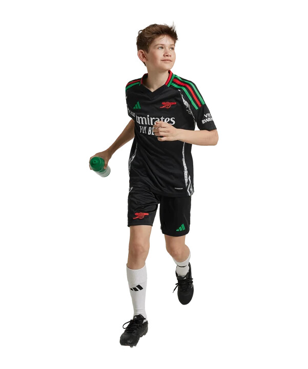 dětský venkovní dres adidas fc arsenal londýn 20242025 černý