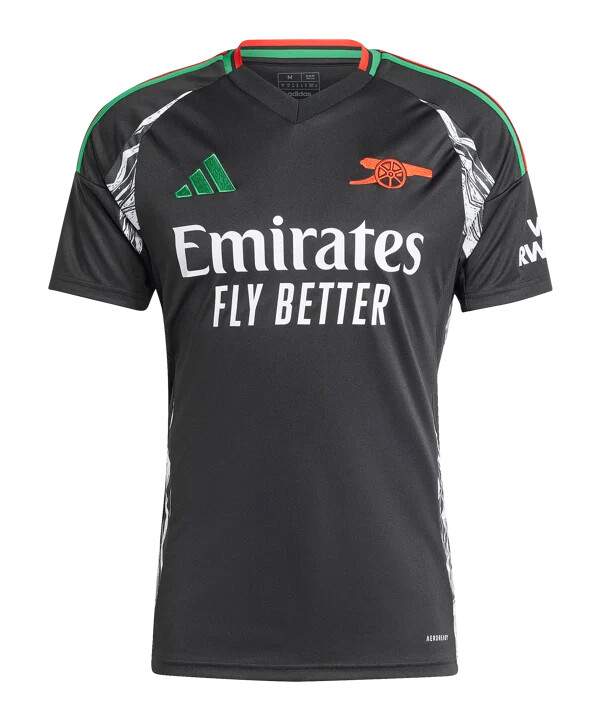 venkovní dres adidas fc arsenal londýn 20242025 černý