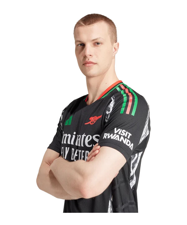 venkovní dres adidas fc arsenal londýn auth. 20242025 černý