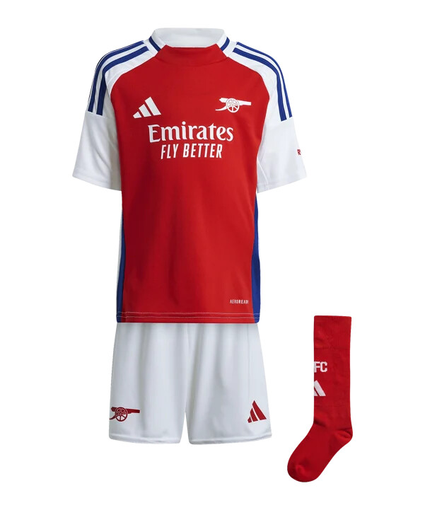 dětský minikres adidas fc arsenal londýn domácí 20242025 červený