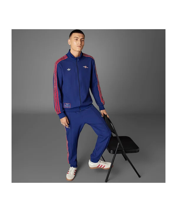 tréninková bunda adidas fc arsenal londýn modrá