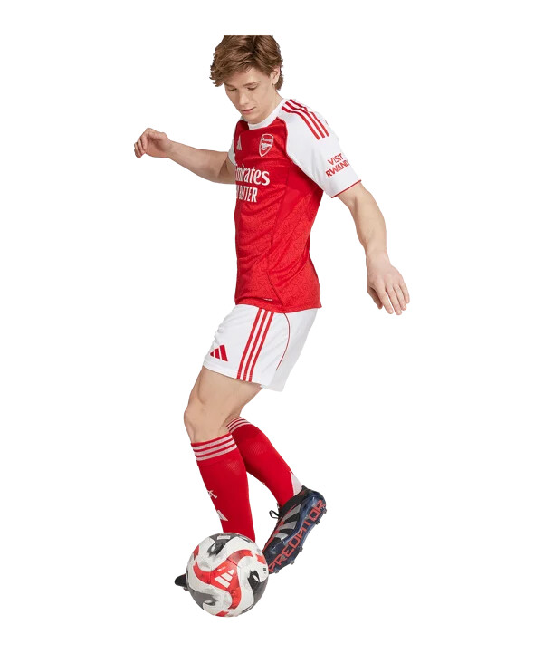 adidas fc arsenal londýn - domácí kraťasy 20252026 - bílé