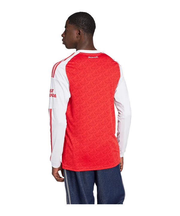 domácí dres adidas fc arsenal londýn s dlouhým rukávem 20252026 červený