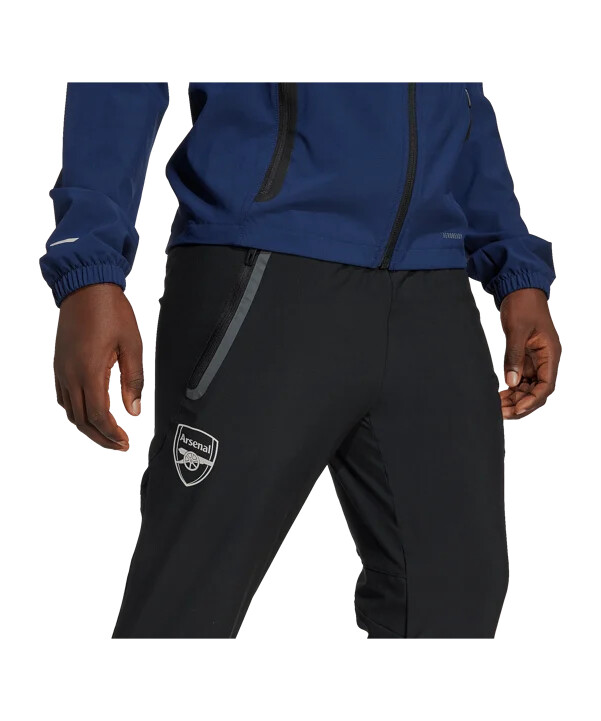 dětské cestovní kalhoty adidas fc arsenal london vis tech černé