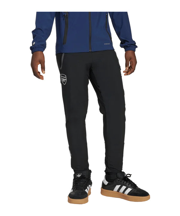 dětské cestovní kalhoty adidas fc arsenal london vis tech černé