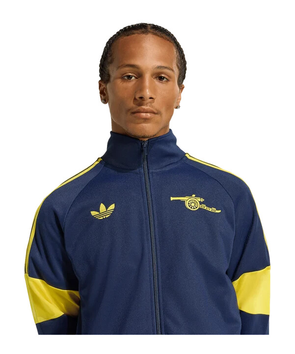 mikina adidas fc arsenal londýn lfstlr track modrá