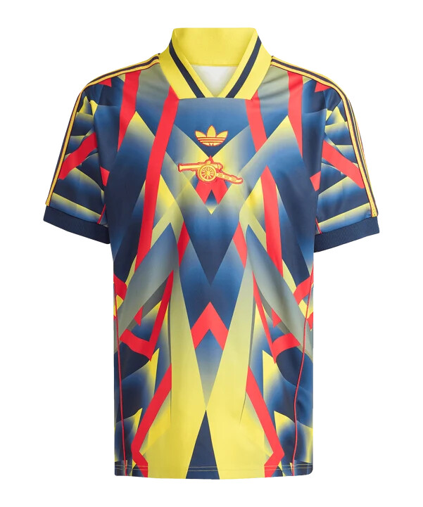 dres adidas fc arsenal londýn s dlouhým rukávem star žlutý