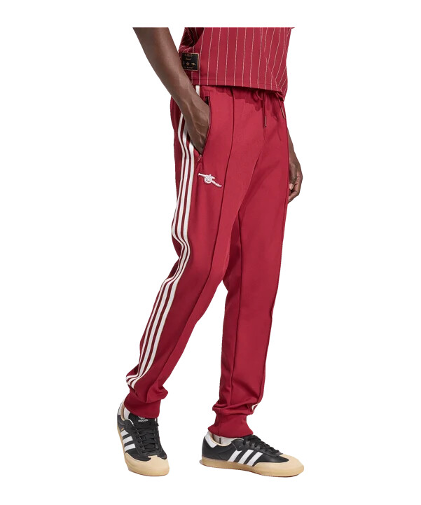 teplákové kalhoty adidas fc arsenal londýn icon červené