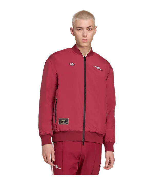 bunda adidas fc arsenal londýn icon červená