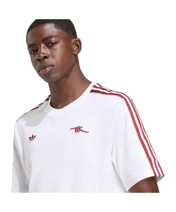 tričko adidas fc arsenal london icon bílé