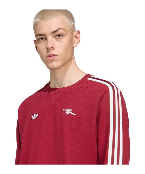 mikina adidas fc arsenal londýn icon červená
