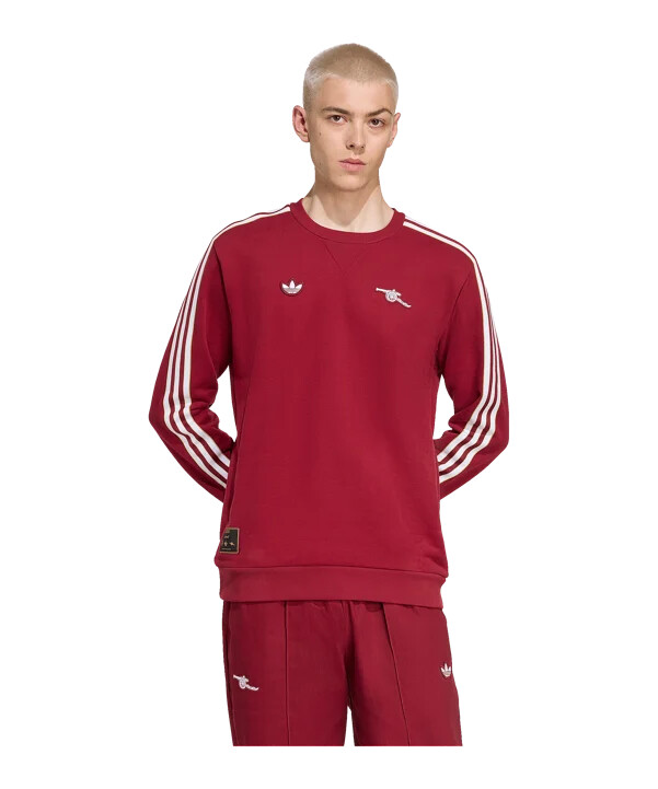 mikina adidas fc arsenal londýn icon červená