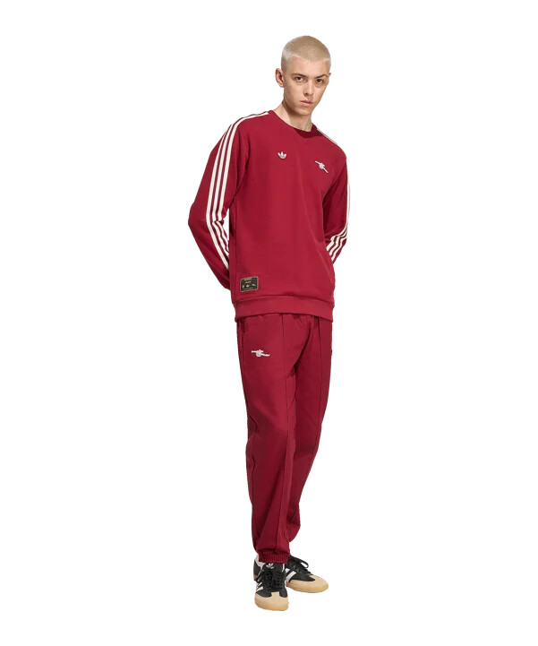 mikina adidas fc arsenal londýn icon červená