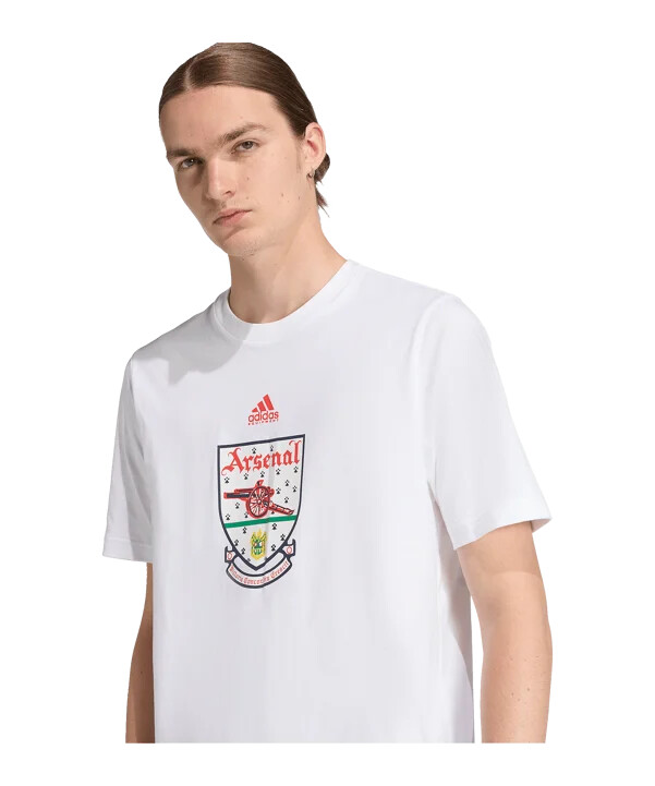 tričko adidas fc arsenal londýn 92-94 bílé