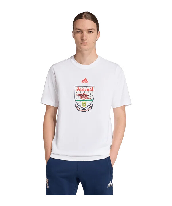 tričko adidas fc arsenal londýn 92-94 bílé