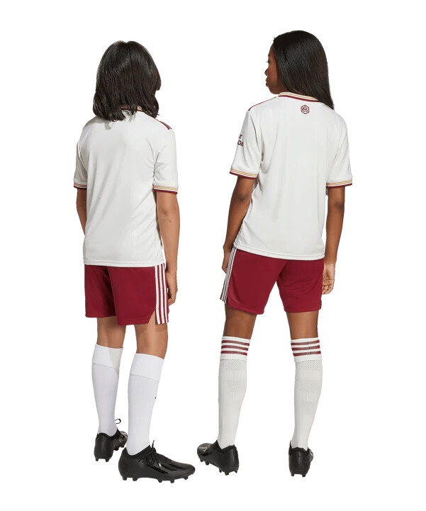 dětské kraťasy adidas fc arsenal londýn 3. díl 20252026 červená