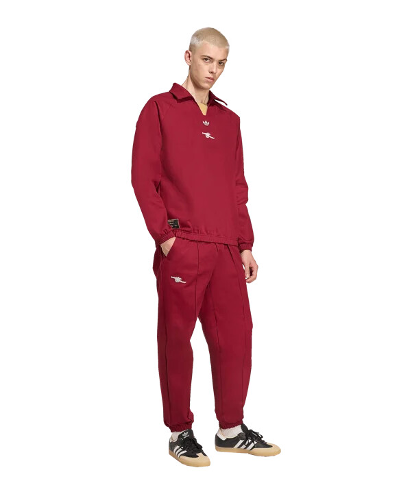 mikina adidas fc arsenal londýn icon drill červená