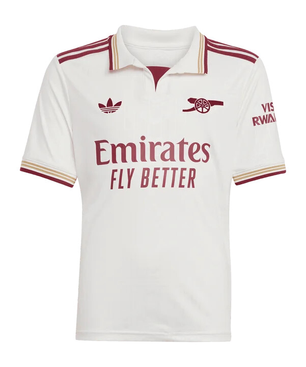 dětský dres adidas fc arsenal londýn pro 3. ročník 20252026 bílý